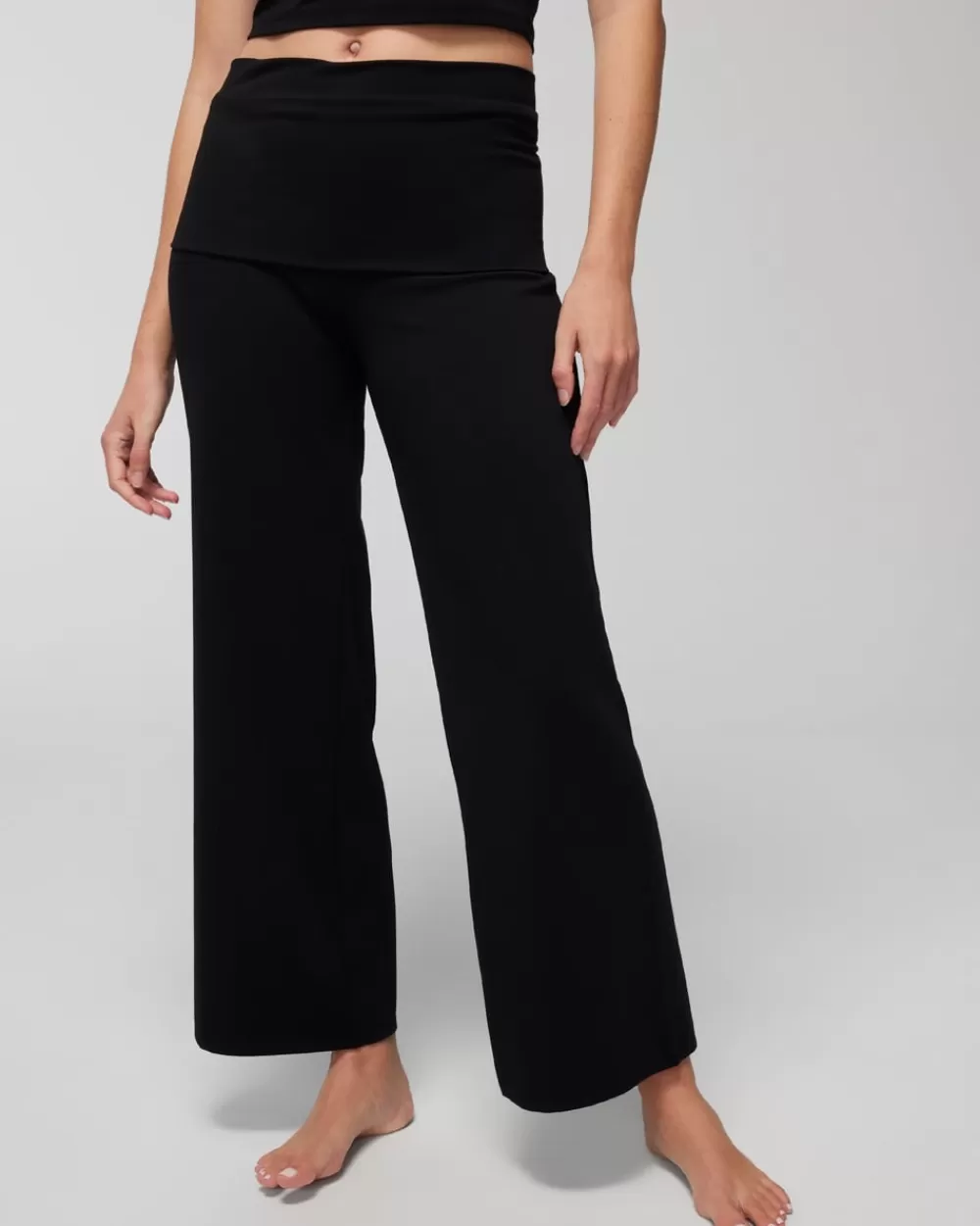 Soma 24/7 Fold-Over High-Waisted Bottoms< Sweaters & Jackets | Leggings