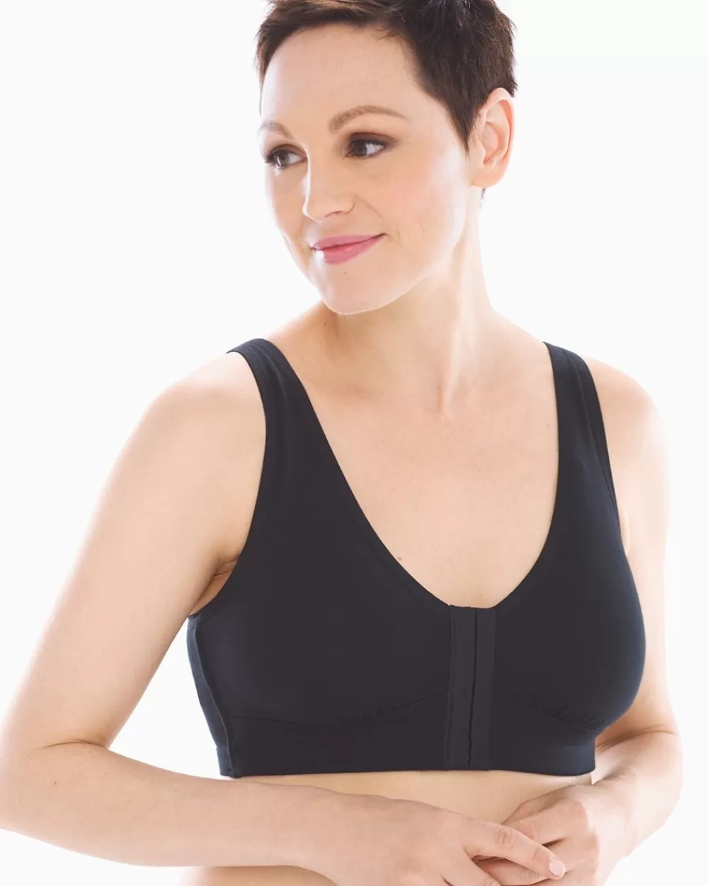 Soma AnaOno Pocketed Front Closure Post Surgery Bra< Bras