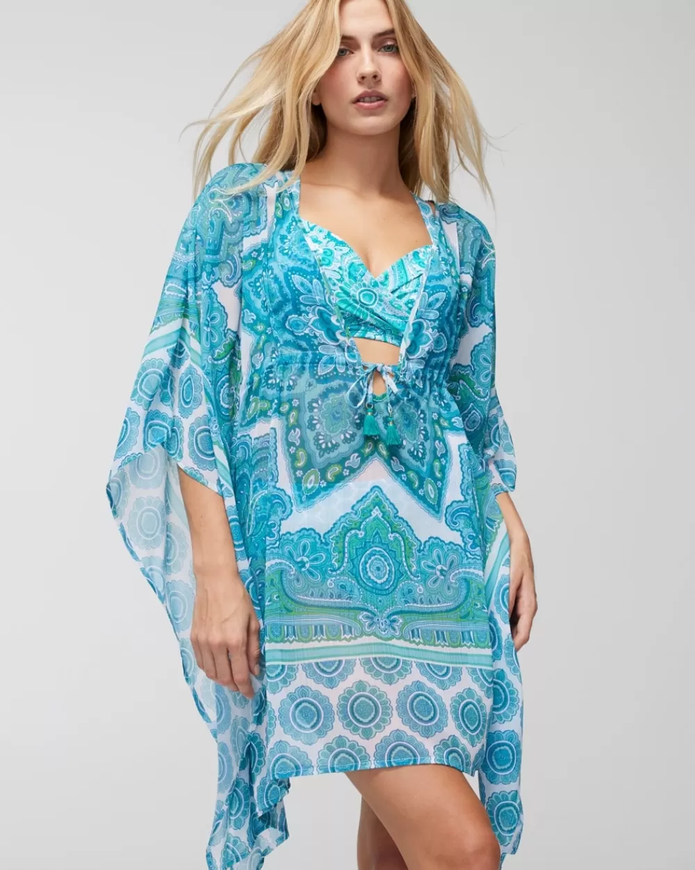 Soma Bleu Rod Coastal Cool Caftan< Coverups & Accessories | Swim Bottoms