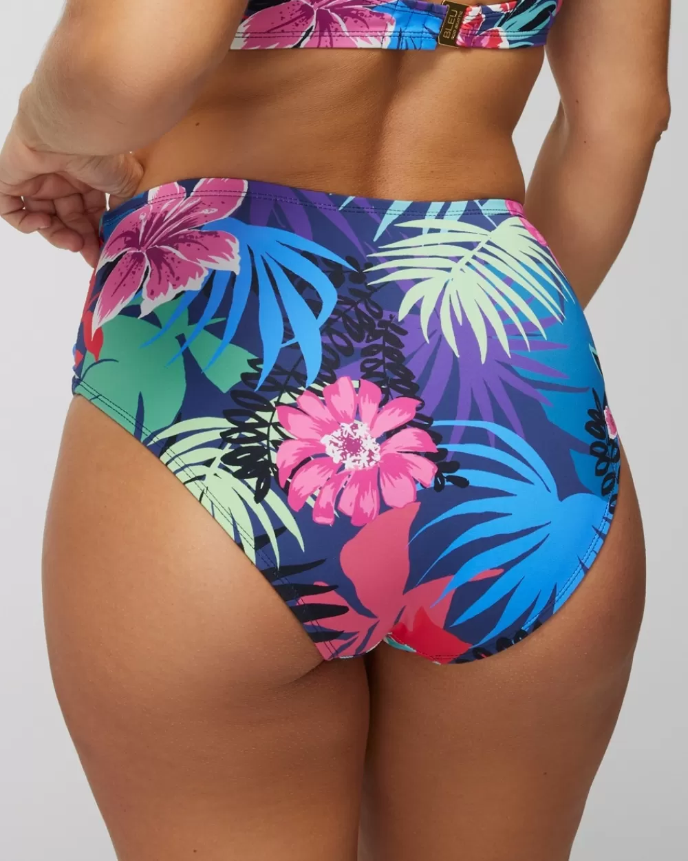 Soma Bleu Rod Hawaiian Punch High-Waist Swim Bottoms< Swim Bottoms | Swim Tops