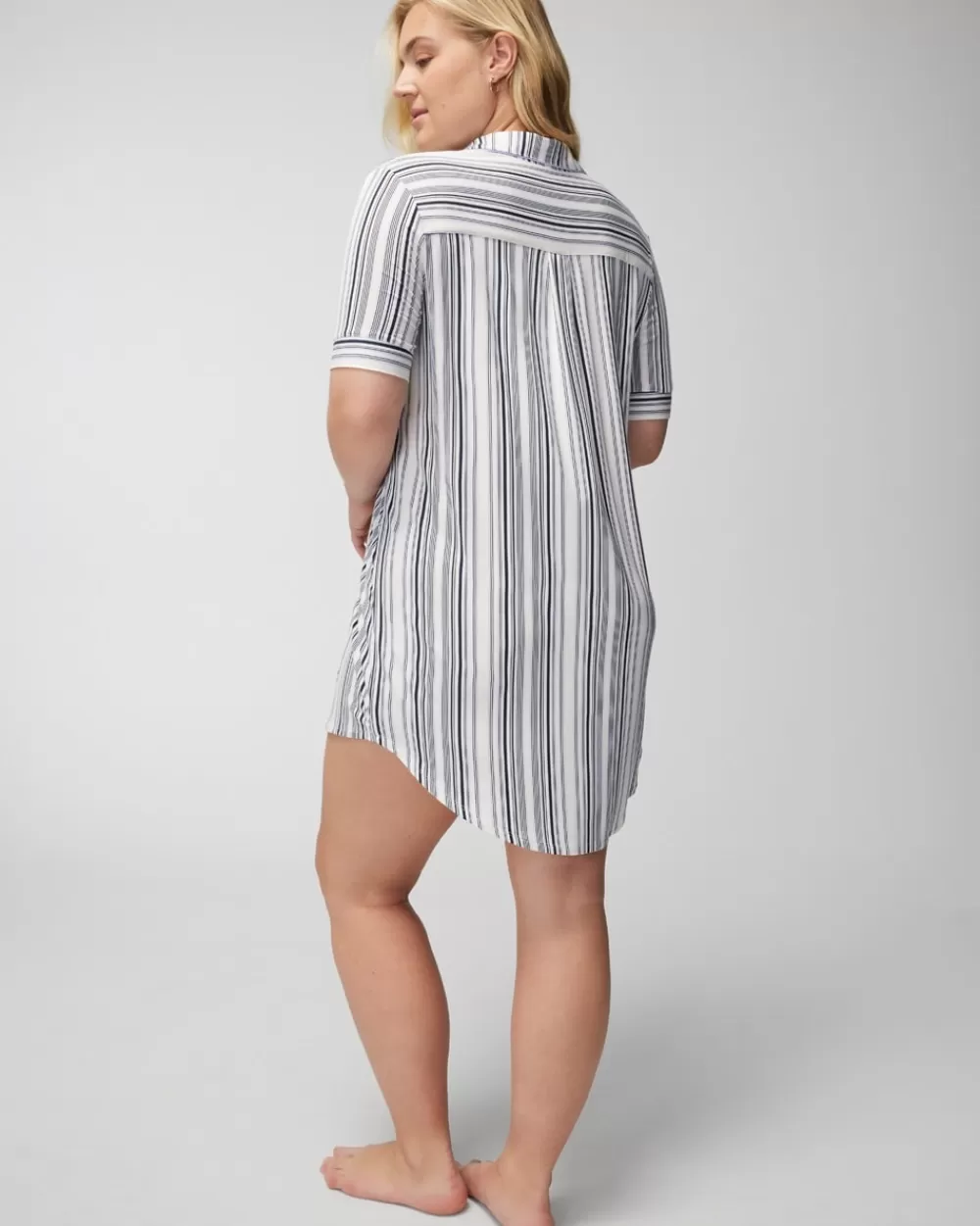 Soma Cool Nights Button-Front Sleepshirt< Nightgowns & Chemises | Sleepshirts