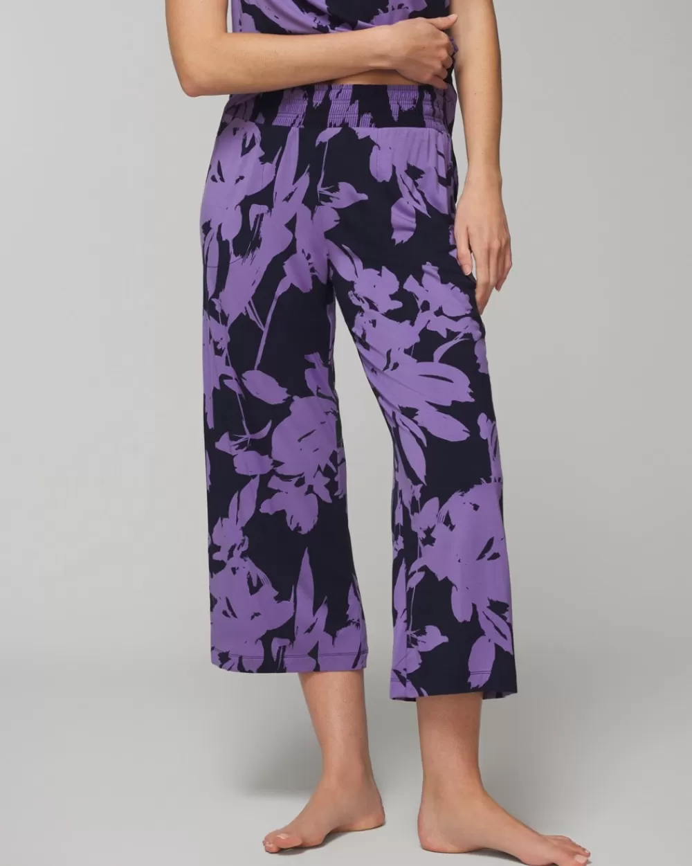 Soma Cool Nights Cropped Pants< Sleepshirts | Pajama Bottoms