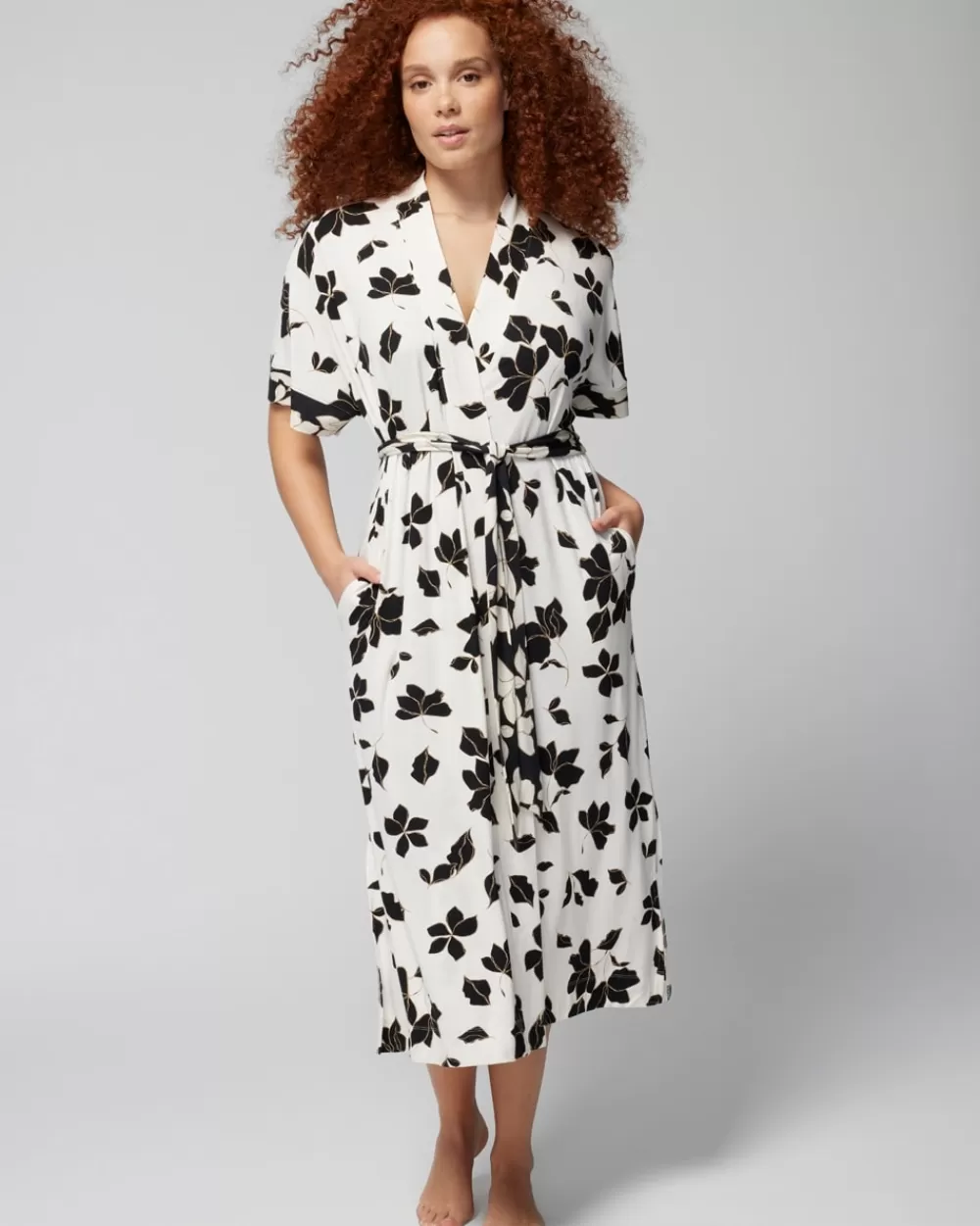 Soma Cool Nights Midi Robe< Slippers & Accessories | Robes