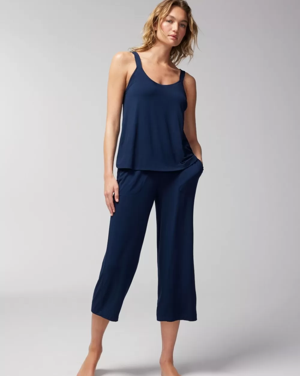 Soma Cool Nights Mini Ruffle Cami< Mix & Match Pajamas