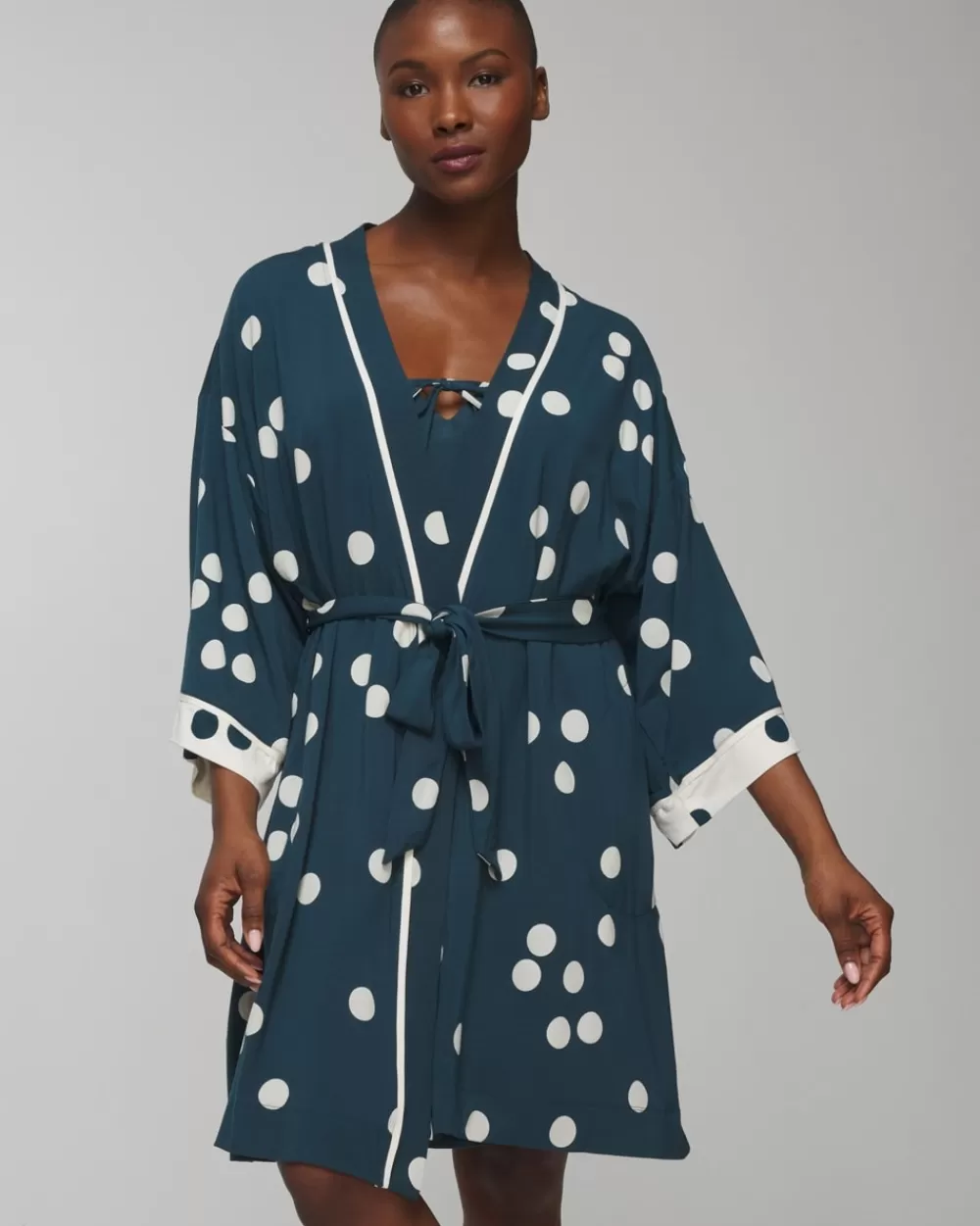 Soma Cool Nights Short Robe< Cool Nights