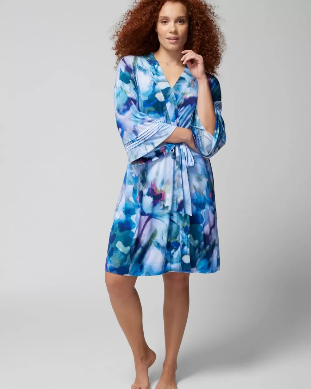 Soma Cool Nights Short Robe< Slippers & Accessories | Robes