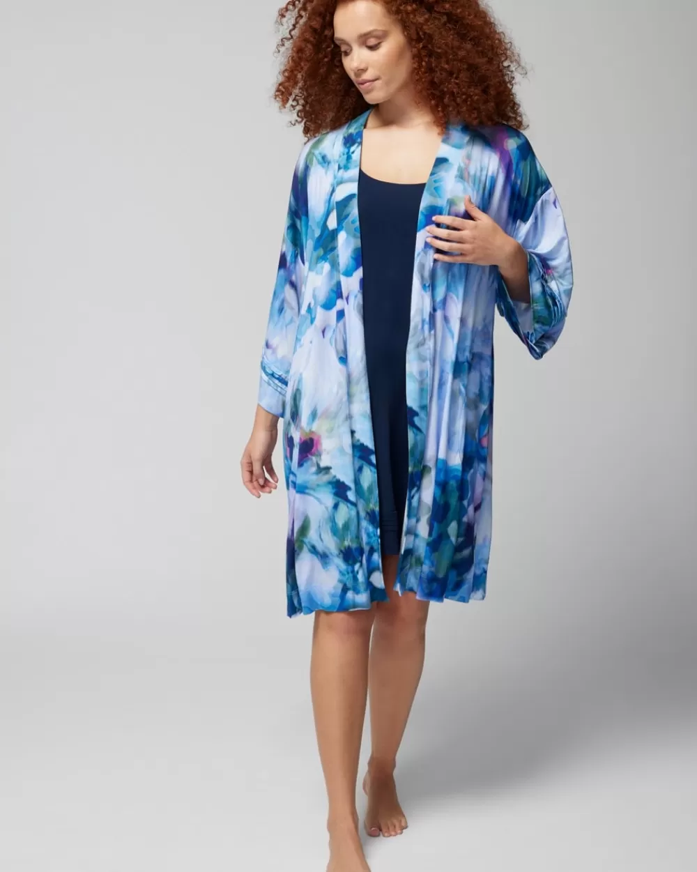 Soma Cool Nights Short Robe< Slippers & Accessories | Robes