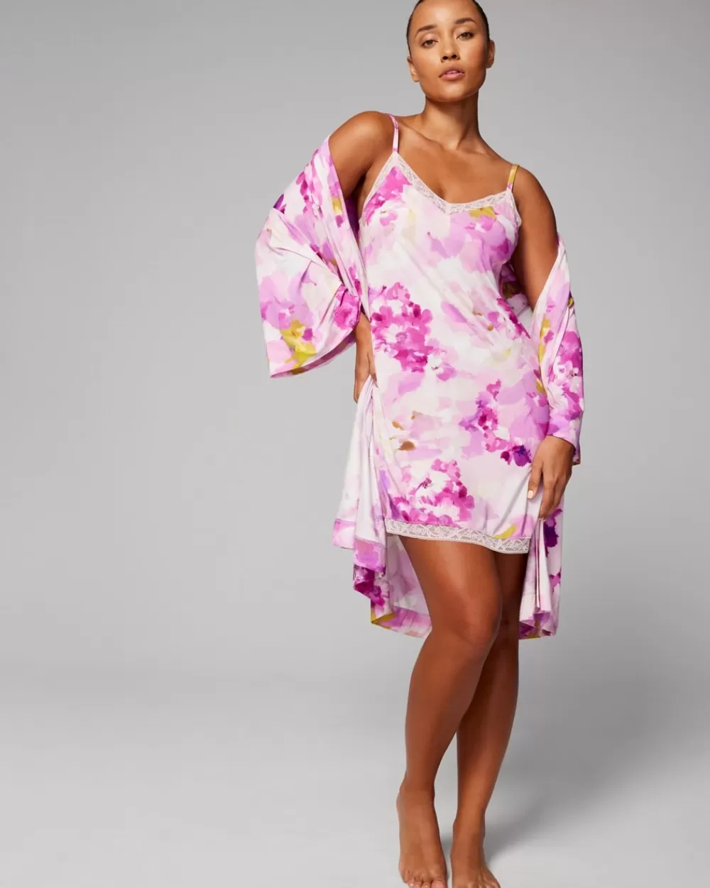 Soma Cool Nights Short Robe< Slippers & Accessories | Robes