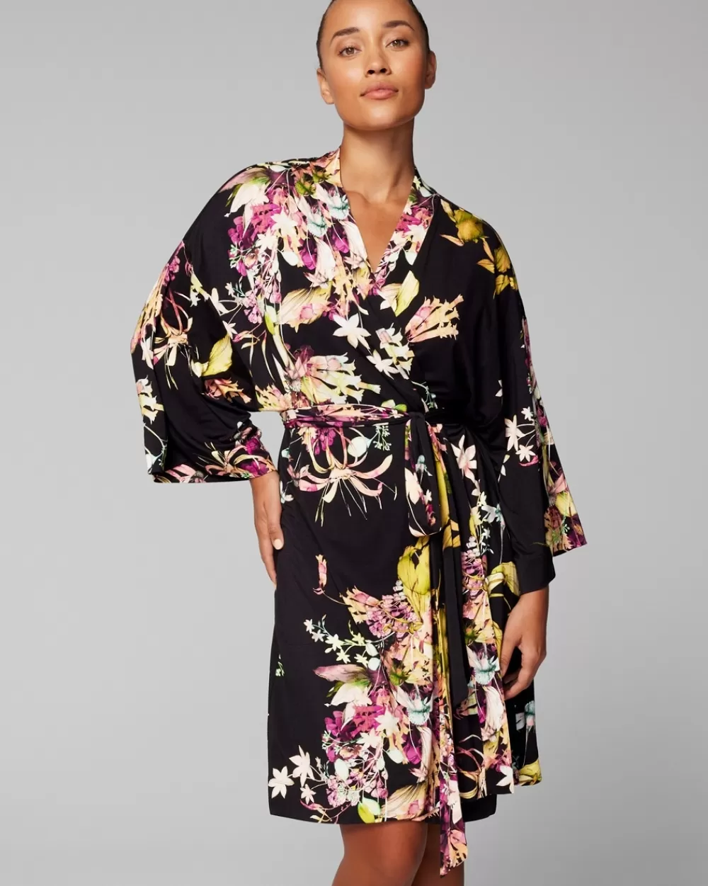 Soma Cool Nights Short Robe< Slippers & Accessories | Robes