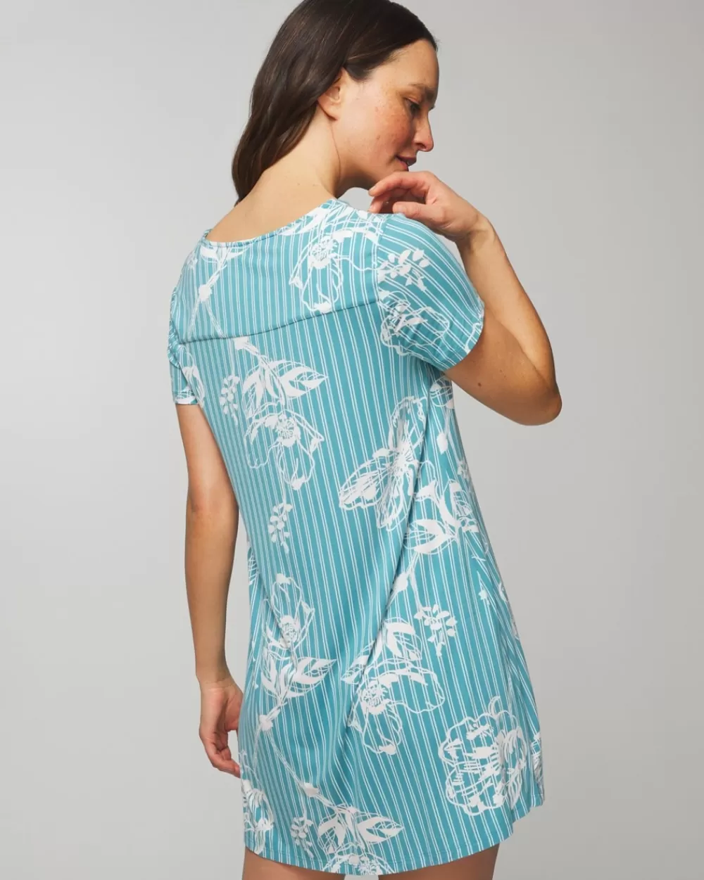 Soma Cool Nights Short-Sleeve Sleepshirt< Nightgowns & Chemises | Sleepshirts