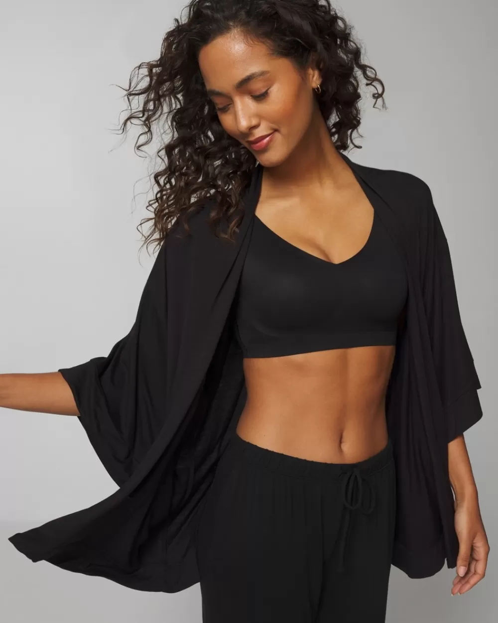 Soma Cool Nights Sleep Cardi< Slippers & Accessories | Robes