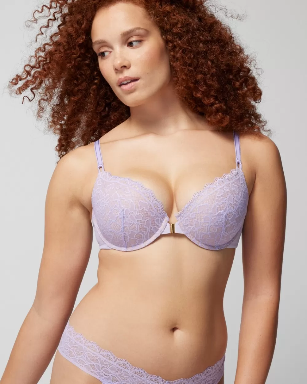 Soma Embraceable Enchanting Lace Front-Close Push-Up Bra< Enbliss | Embraceable