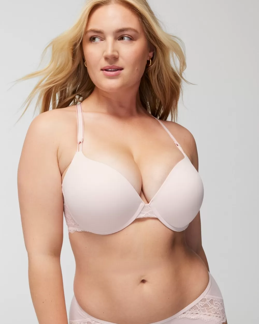 Soma Embraceable Pushup Bra with Enchanting Lace< Enbliss | Embraceable