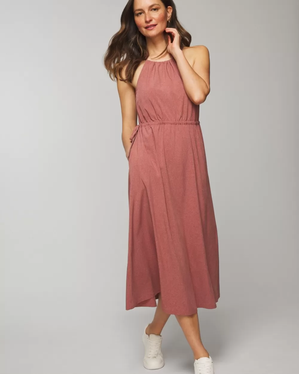 Soma Everstretch Relaxed Travel Bra Dress< Midi Dresses | Long Dresses