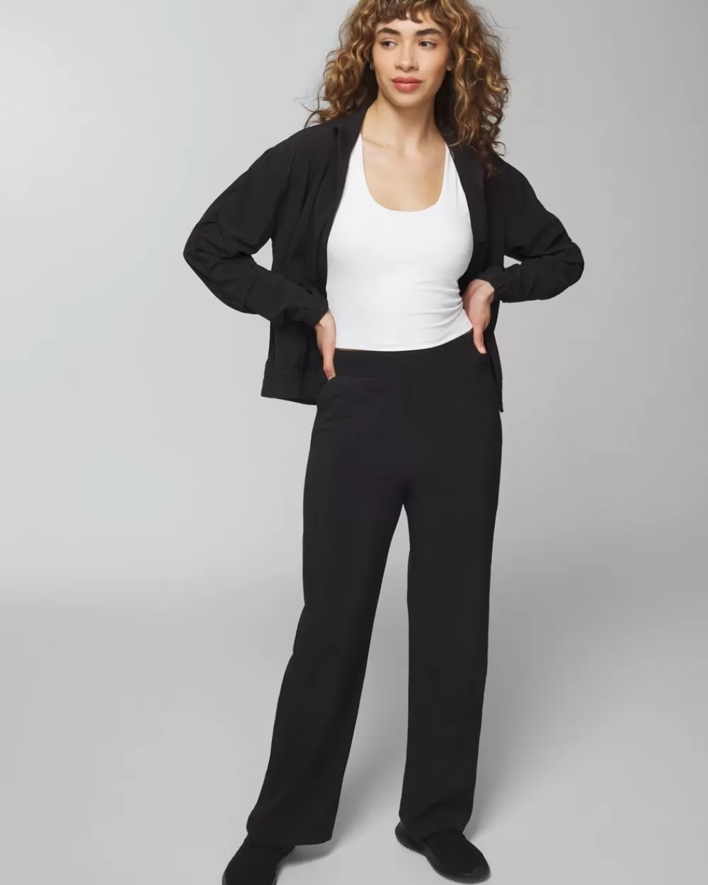 Soma Everstretch Relaxed Wide-Leg Pants< Active | Swim