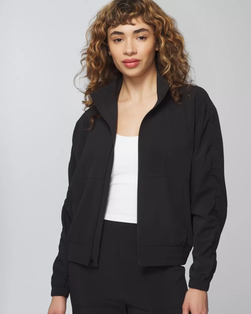 Soma Everstretch Relaxed Zip Jacket< Sweaters & Jackets