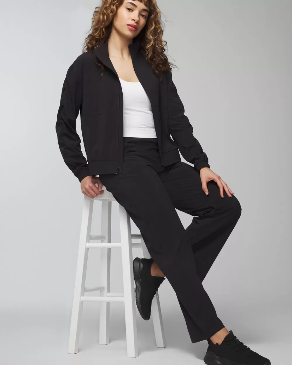 Soma Everstretch Relaxed Zip Jacket< Sweaters & Jackets