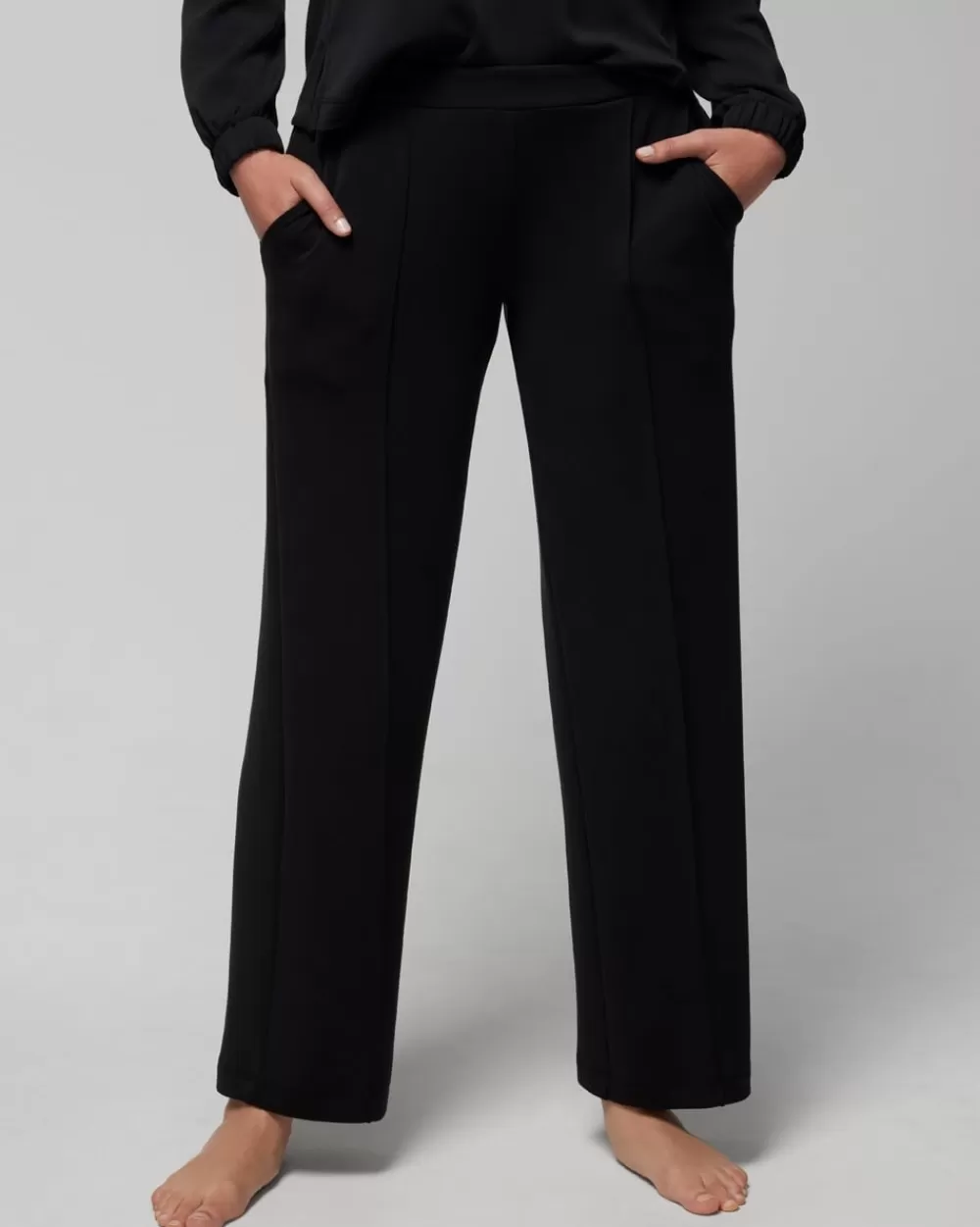 Soma Luxe Modal Wide-Leg Pants< Leggings | Bottoms