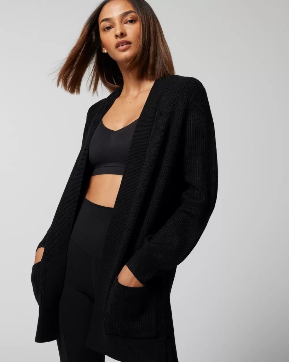 Soma Luxe Soft Open-Front Cardigan< LOUNGE & SPORT