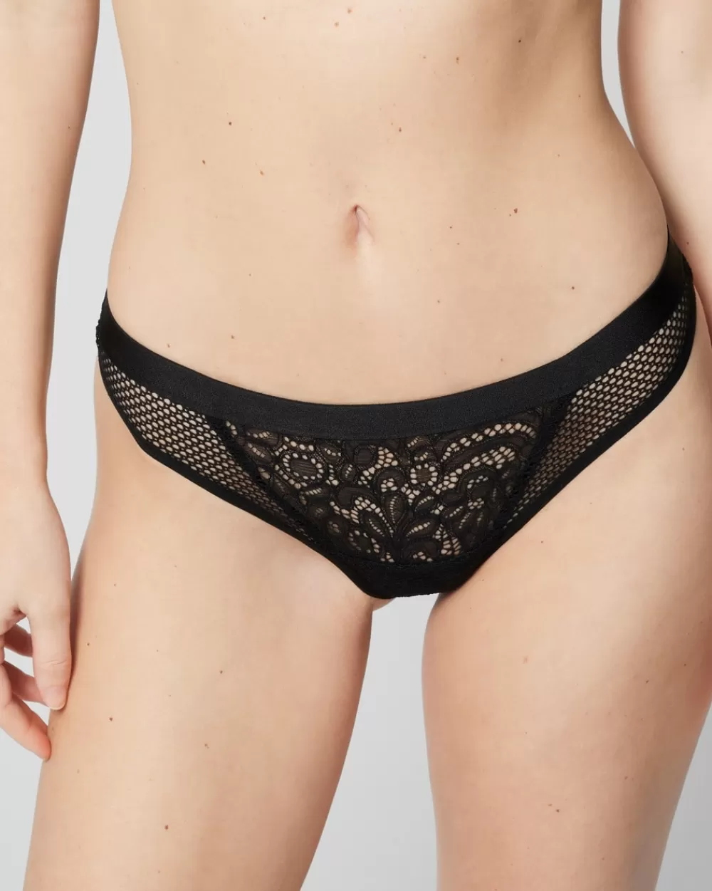 Soma Mixed Media Thong< Lingerie