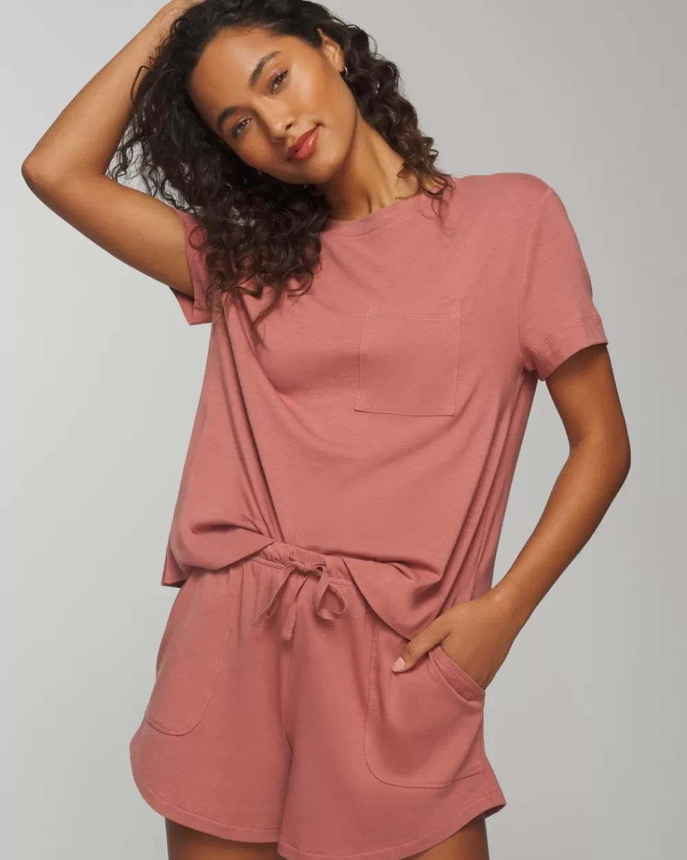 Soma Most-Loved Cotton Shorts< Pajama Tops | Matching Sets & Separates