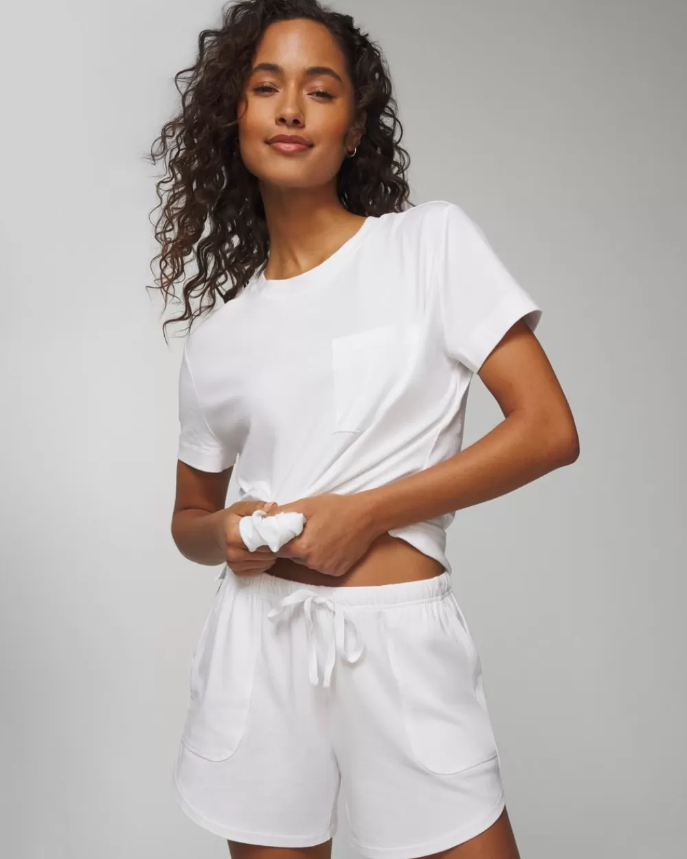 Soma Most-Loved Cotton Shorts< Pajama Tops | Matching Sets & Separates