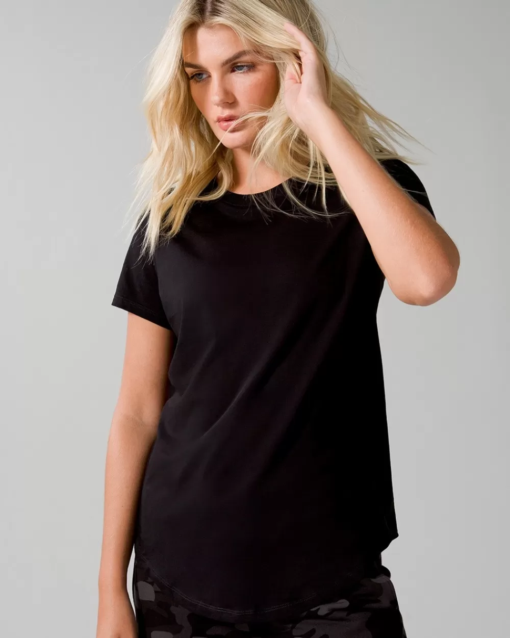 Soma Pima Cotton Short Sleeve Tee< Bottoms | Tops & Bodysuits