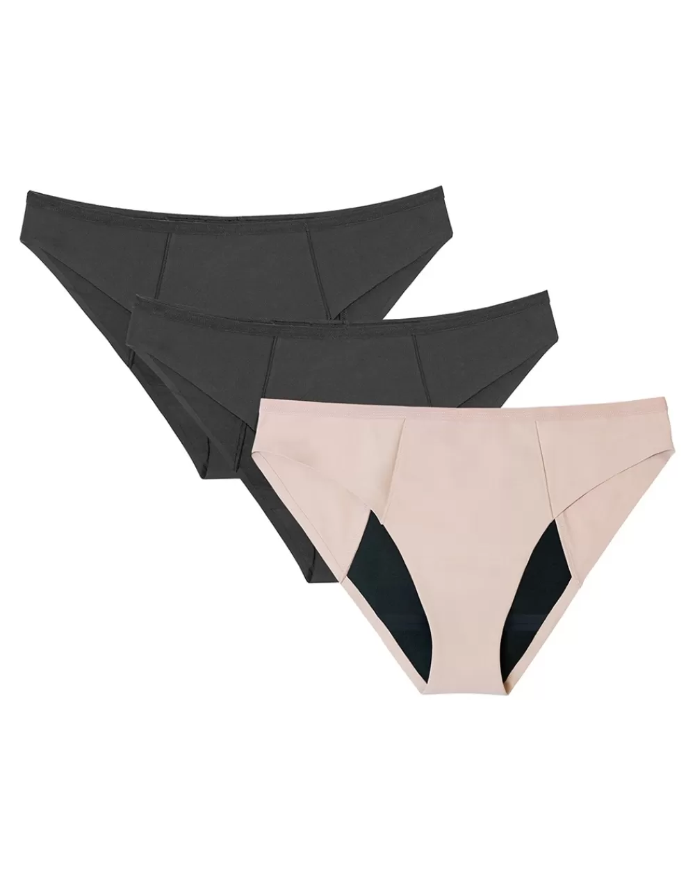 Soma Proof 3-Pack Leakproof Bikini< Vanishing | Panty Packs