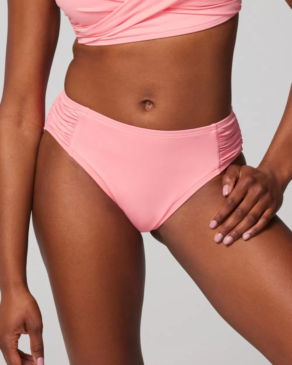 Soma Swim Rouched Bikini Bottoms< Swim Bottoms | Swim Tops