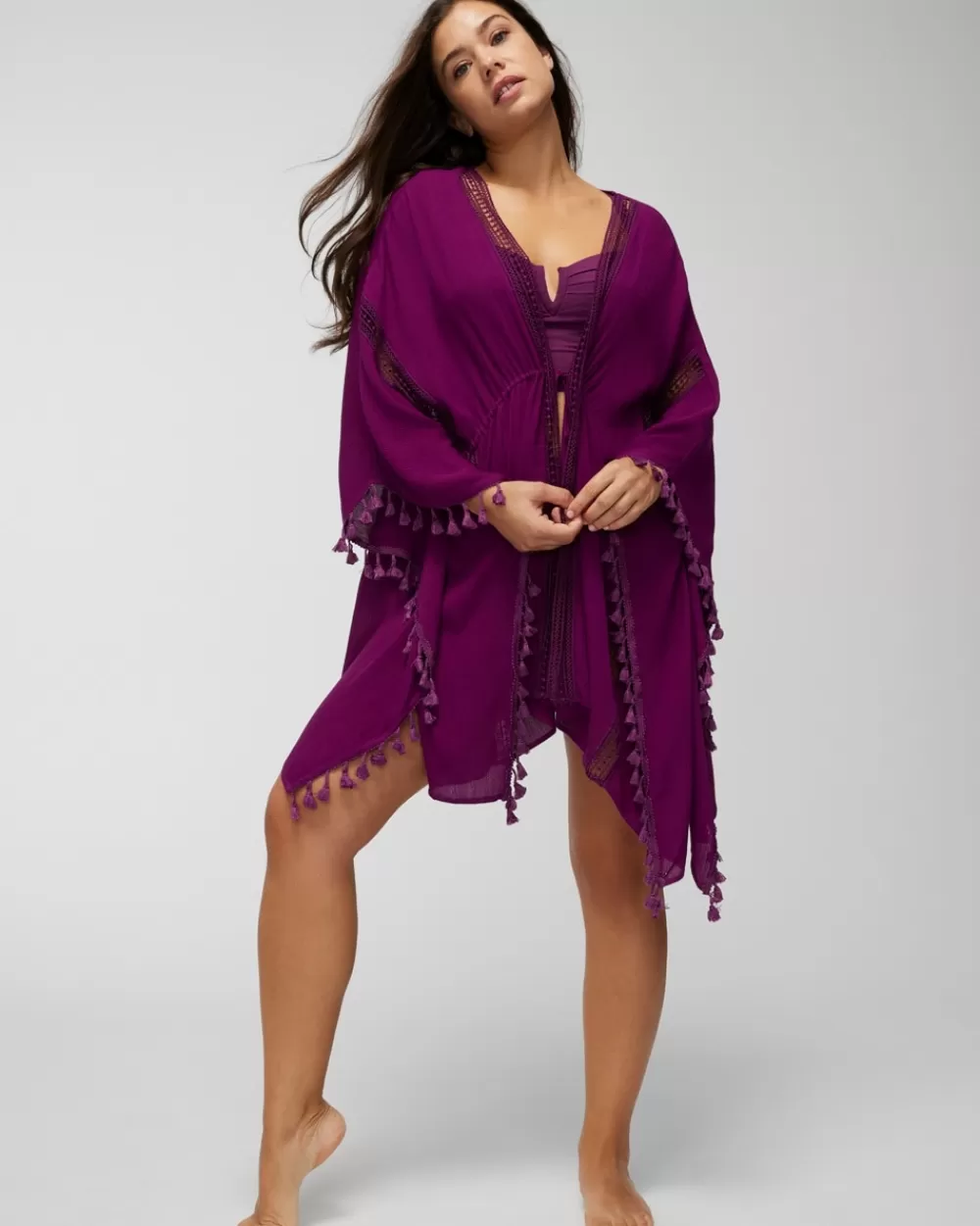 Soma Swim Tie-Front Cover-Up< Coverups & Accessories | Swim Bottoms