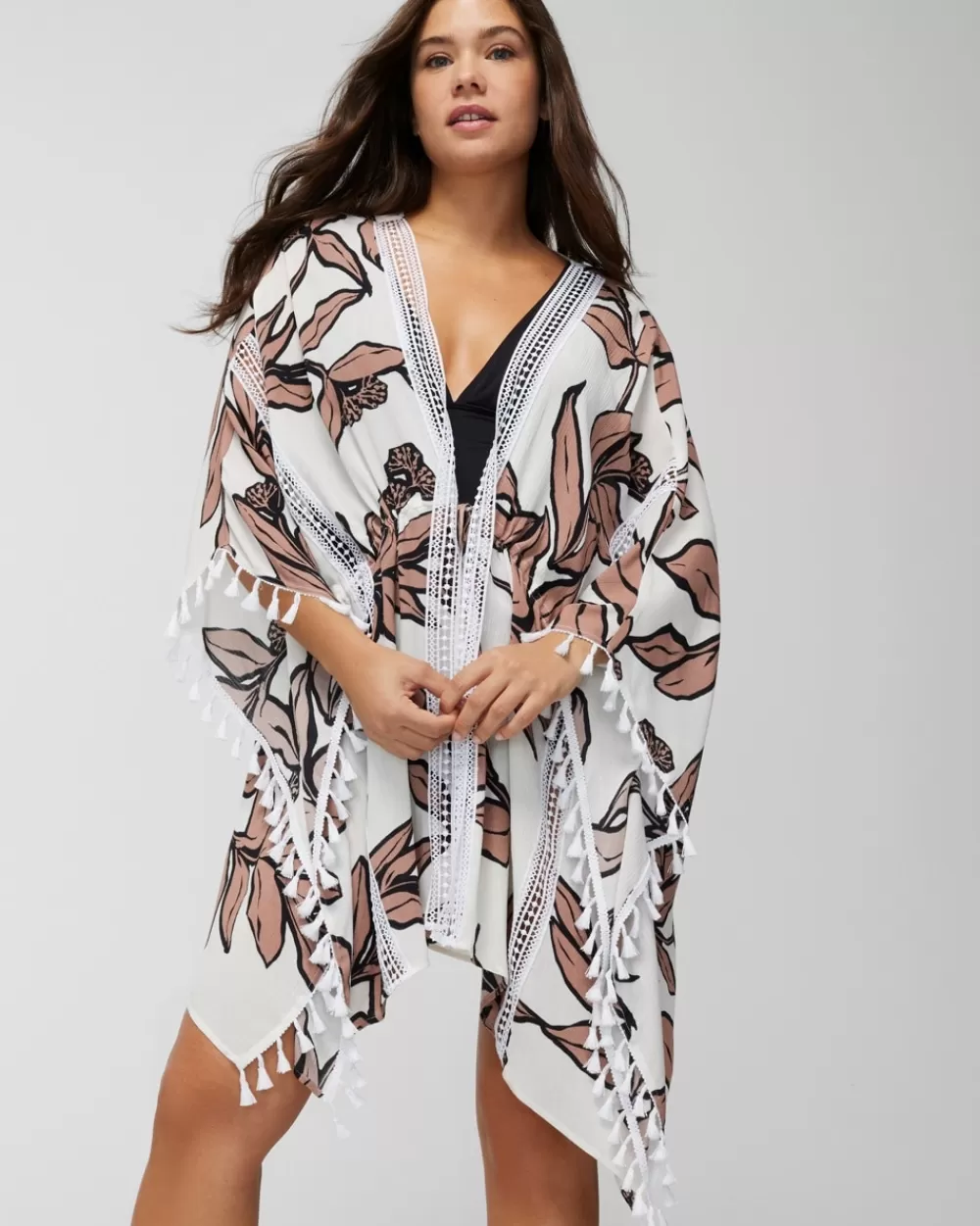 Soma Swim Tie-Front Cover-Up< Coverups & Accessories | Swim Bottoms