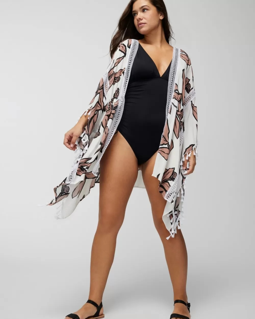 Soma Swim Tie-Front Cover-Up< Coverups & Accessories | Swim Bottoms