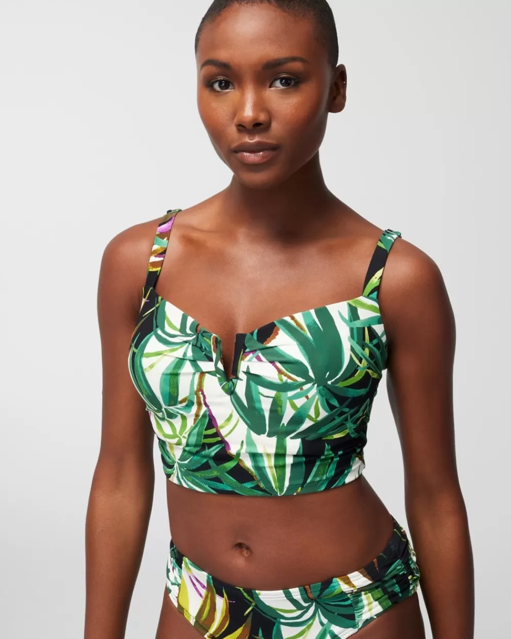 Soma Swim V-Wire Cropped Bikini Top< Swim Tops | One Piece Suits