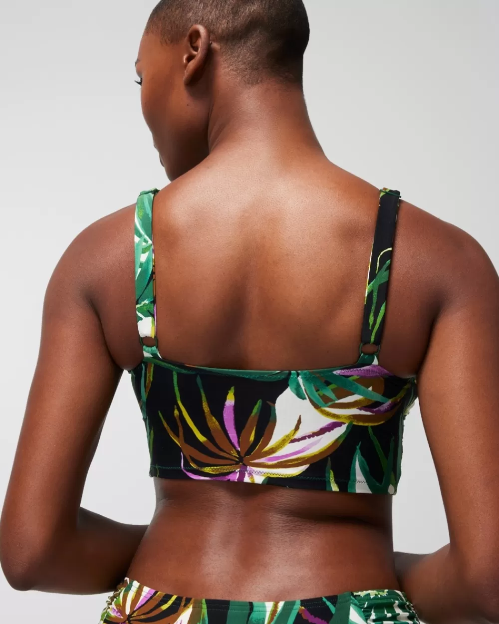 Soma Swim V-Wire Cropped Bikini Top< Swim