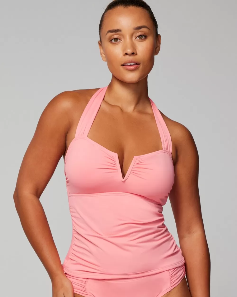 Soma Swim V-Wire Halter Tankini< Swim