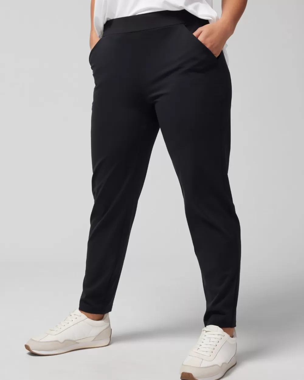 Soma Tech Knit Ankle Pants< Active | Swim