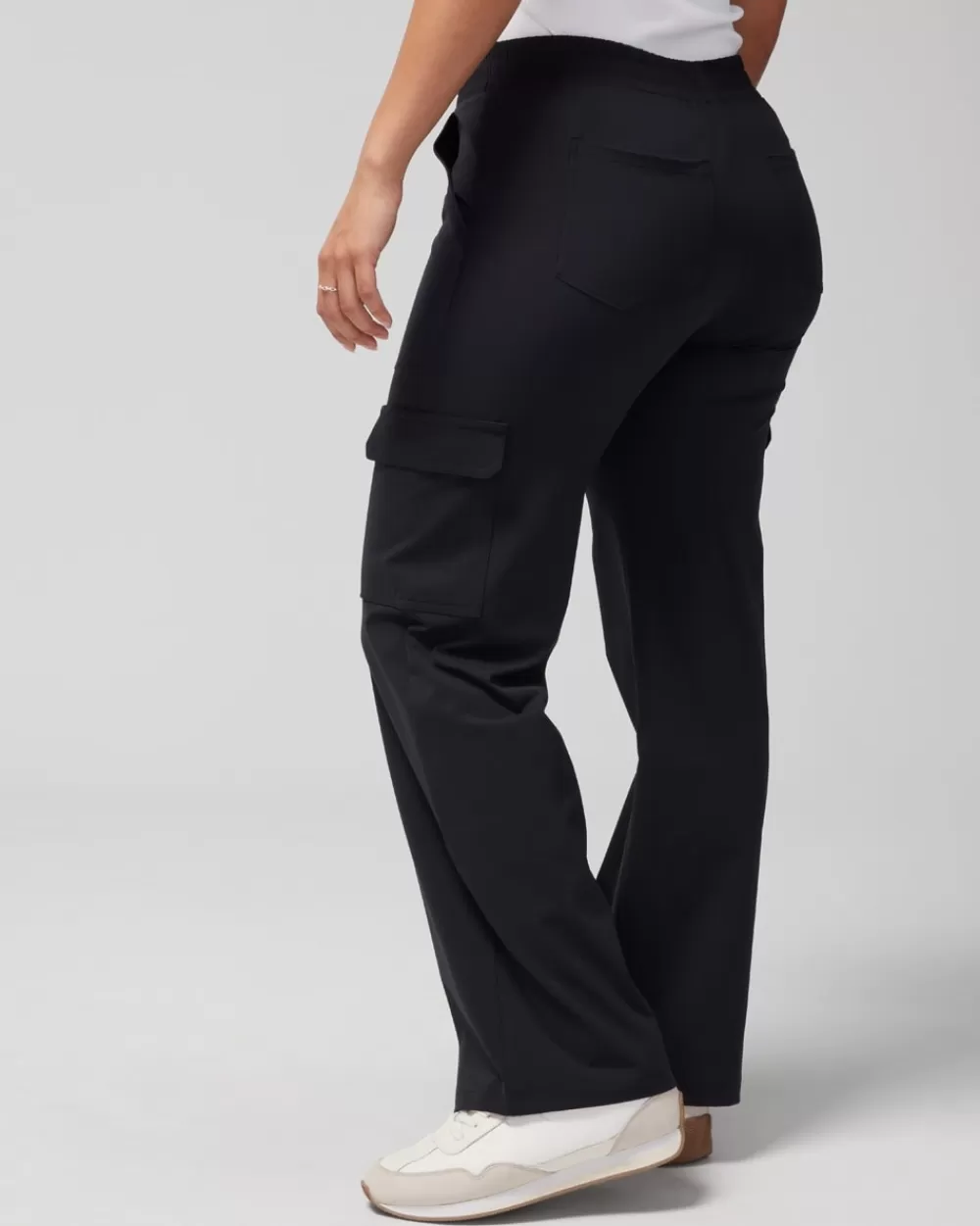 Soma Tech Knit Relaxed Cargo Pants< Leggings | Bottoms