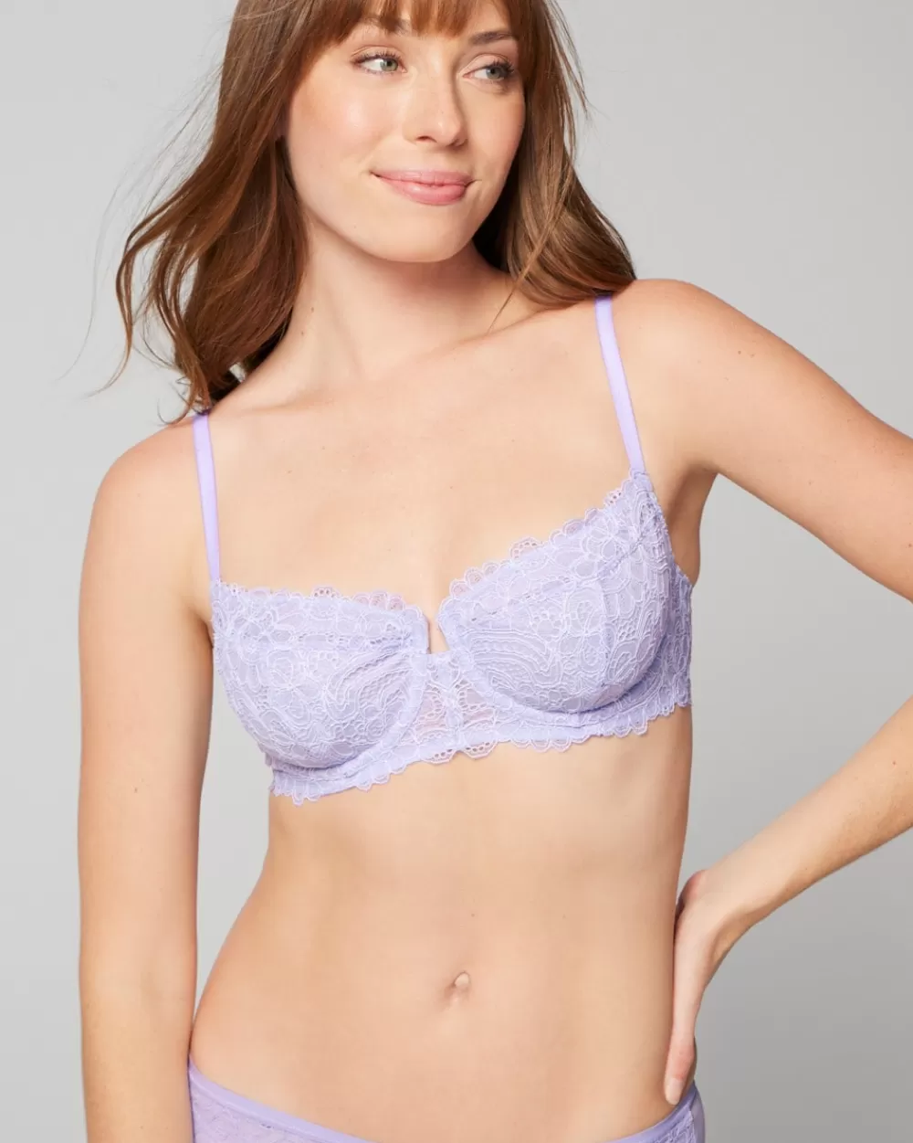 Soma Unlined Lace Balconette Bra< Bras