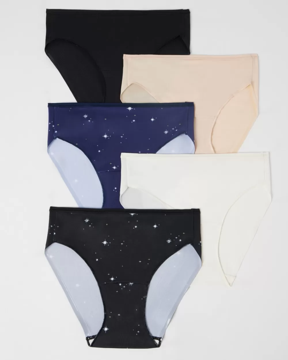 Soma Vanishing Edge Microfiber Hipster 5 Pack< Vanishing | Panty Packs