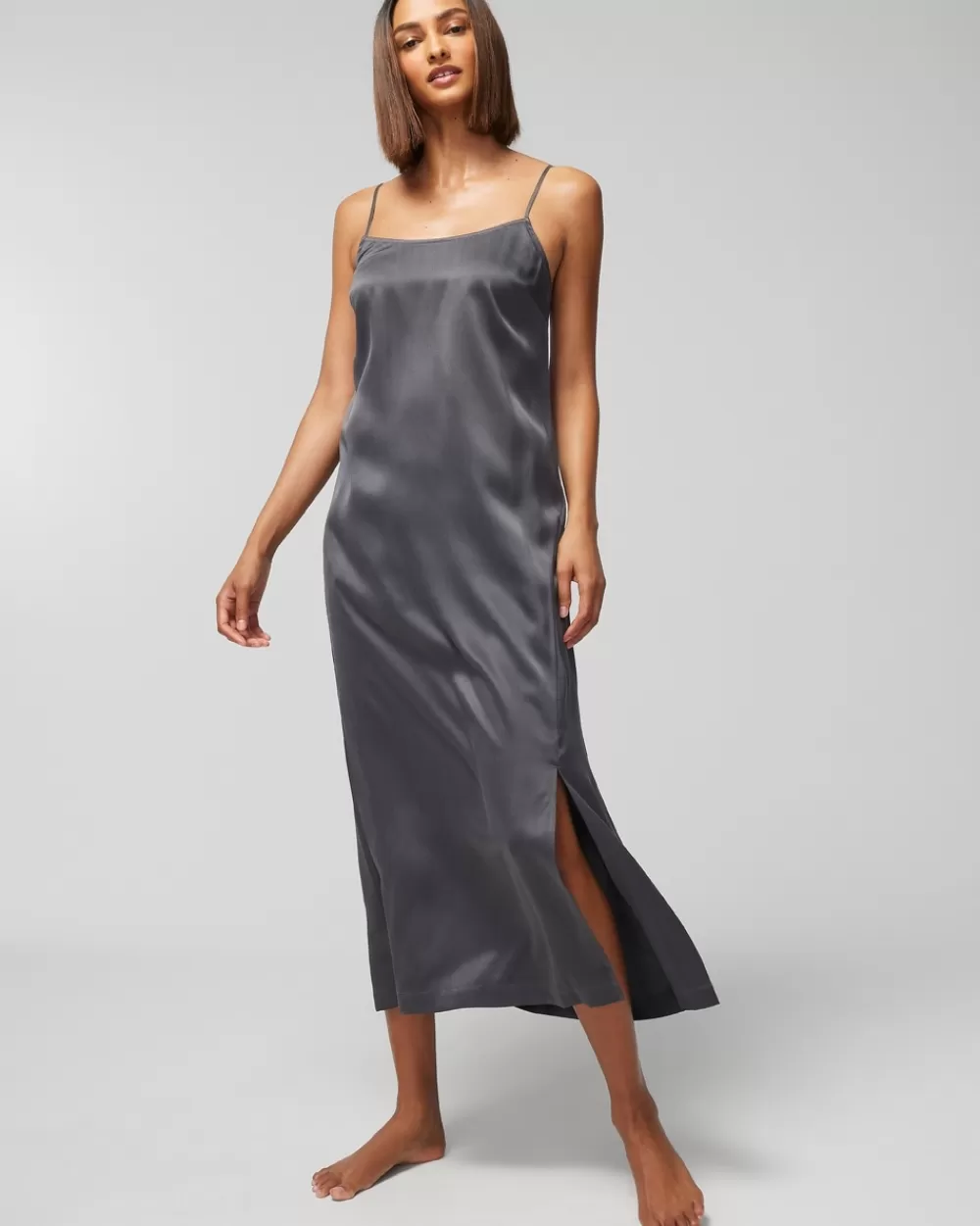 Soma Washable Silk Midi Gown< Robes | Nightgowns & Chemises