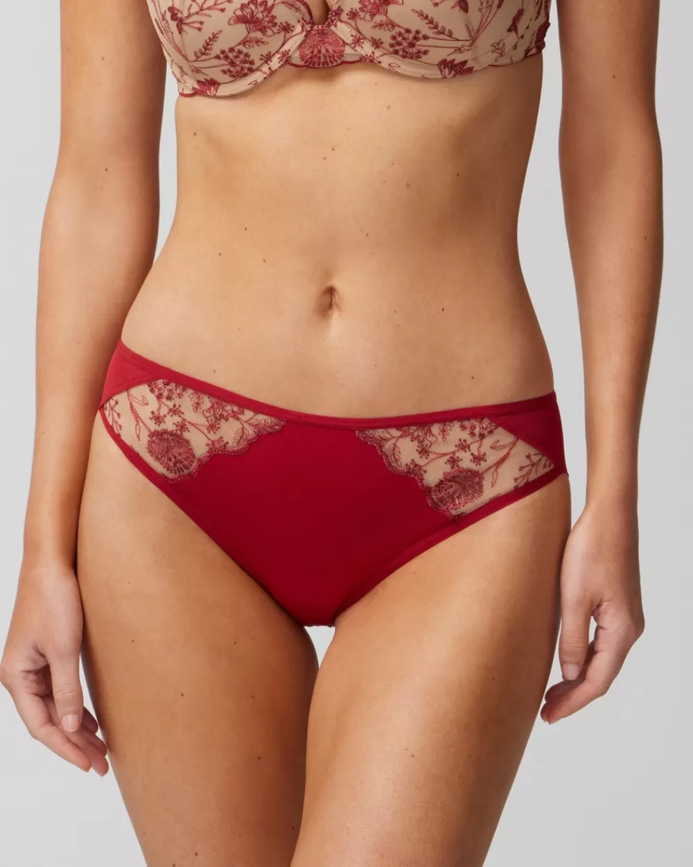 Soma Wildflower Embroidered Cheeky< Leakproof | Cheeky